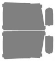 Precut Vinyl Tint Cover For 2007-2013 Chevrolet Silverado Headlights 35 Light Smoke 