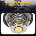 Ocpty Thermostat Housing Fit For Jeep Grand Cherokee 1999-2009 For Commander 2006-2009 Liberty 2002-2009 Engine Coolant