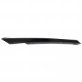 Motoku Pair Glossy Black Front Headlight Eyelid Molding Trim Eyebrow Strip For Honda Civic 2016 2017 2018 2019 2020
