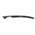 Motoku Pair Glossy Black Front Headlight Eyelid Molding Trim Eyebrow Strip For Honda Civic 2016 2017 2018 2019 2020