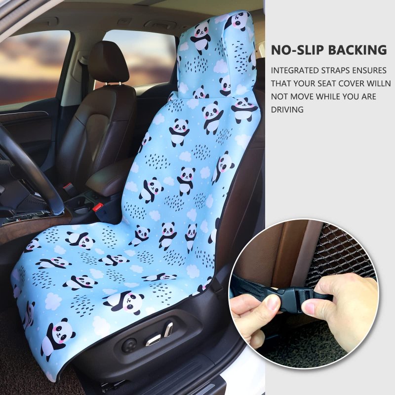 Yr Universal Fit Waterproof Stain Resistant Car Seat Cover Non-slip Neoprene Covers For Sedan Suv Van Truck Front Protector