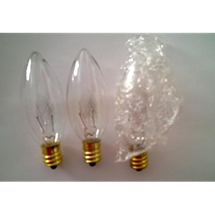 Set Of 3 Touch Light Bulbs For Okl 24 Inch Lamp 15-watt