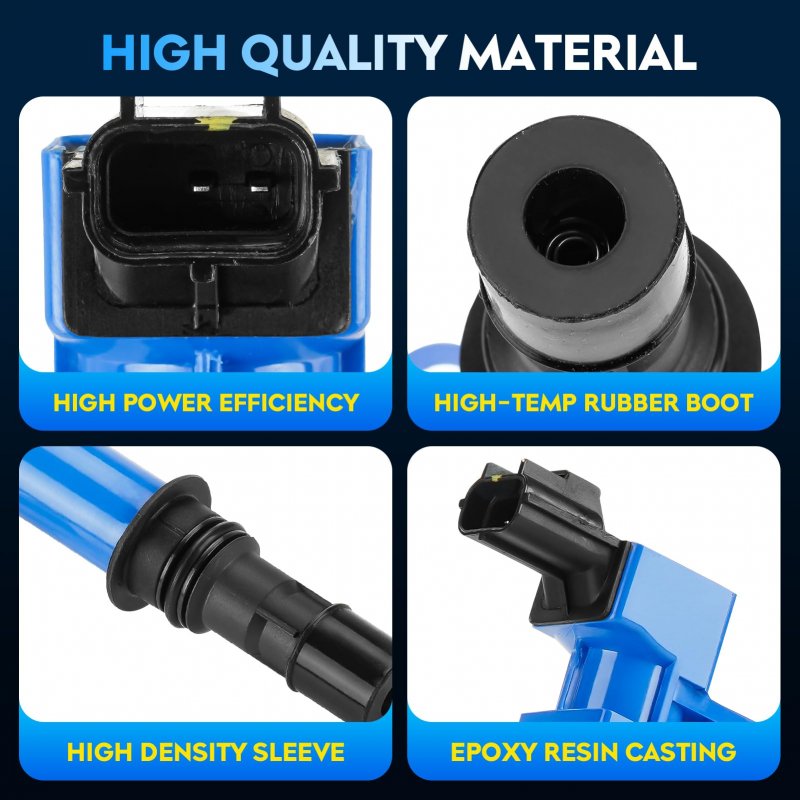 Ignition Coil Pack For Chrysler Aspen Dodge Dakota Durango Nitro Ram 1500 Jeep Commander Grand Cherokee Liberty Mitsubishi