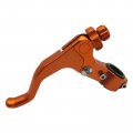 Nghtmre Cnc Short Stunt Clutch Lever 22mm 7 8 Handlebar Universal Motorcycle Dirt Bike For Triumph Thruxton 2016 Orange 