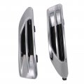 Secosautoparts 2pcs Front Fender Garnish Side Chrome Molding Compatible With Kia Optima Ex 2016 2017 2018 Jyh8289cm