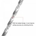 Uxcell Hss High Speed Steel Extra Long Twist Drill Bits 6 5mm Diameter 250mm Length 2 Pcs