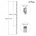 Uxcell Hss High Speed Steel Extra Long Twist Drill Bits 6 5mm Diameter 250mm Length 2 Pcs