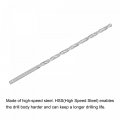 Uxcell Hss High Speed Steel Extra Long Twist Drill Bits 6 5mm Diameter 250mm Length 2 Pcs