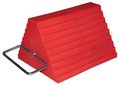 Vestil Urwc-8-hdl Urethane Wheel Chock With Handle 9-1 2 Width X 8 Height 6 Length 