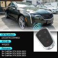 Hyq2es 433 Mhz Replacement Keyless Entry Remote Smart Key Fob For Cadillac Xt4 Xt5 Xt6 2020 2021 2022 2023 No 13522879 13544052