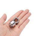 5pcs Stainless Steel Spacer 1 2 In Bore X 3 4 Od Length Round Metal Screw Bushing For M12 Screws Bolts And Rods Plain Finish