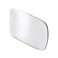 Passenger Side Door Mirror Glass For Volkswagen Golf 2000 2001 2002 2003 Heated Convex Clear Plastic Manual Adjustment With 