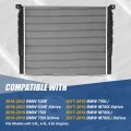 Dpi 13792 Factory Style 1-row Cooling Radiator Compatible With Bmw 5 7-series G11 2 0l 4 4l 6 6l 2016-2022 Aluminum Core