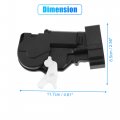 X Autohaux Front Right Side Door Lock Actuator Motor For Toyota Sequoia 2001-2007 Avalon 2000-2004 69110-06010