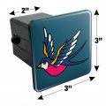 Traditional Swallow Tow Trailer Hitch Cover Plug Insert