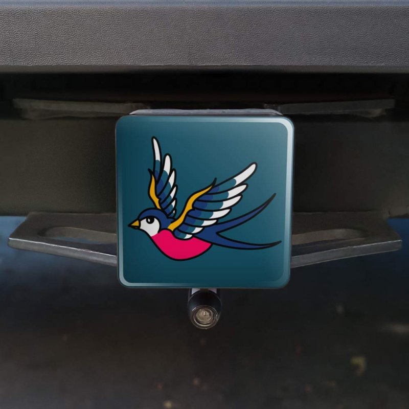 Traditional Swallow Tow Trailer Hitch Cover Plug Insert