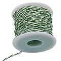 Jameco Valuepro Twc-2403-r Stranded Twisted Pair Hook-up Wire 24 Awg 1000 Length Green White 