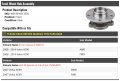 Front Wheel Bearing Hub Assembly Compatible With 2007-2014 Volvo Xc90 Awd Fwd From Vehicle Chassis 354877