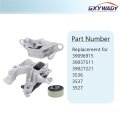 Engine Mount Replacement For Cruze 2017-2019 1 4l 39096915 39037511 39027221 3536 3537 3527 3pcs
