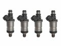 Set Of 4 Fuel Injectors For Honda 96 97 98 99 00 Civic Lx Dx 06164p2j000 Fj443 