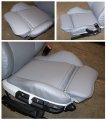 Iggee Artificial Leather Custom Made Original Fit Front Seat Covers Designed For 2000 2005 Bmw 3 Series Sport Black