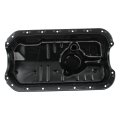 Engine Oil Pan Sump With Drain Plug For Honda Civic 1 7l 2001 2002 2003 2004 2005