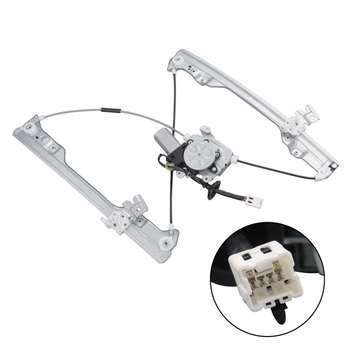 Power Window Regulator With Motor For Nissan Altima 2002 2006 Front Right Side Replacement Part Number 80720 8j000 And 740 907