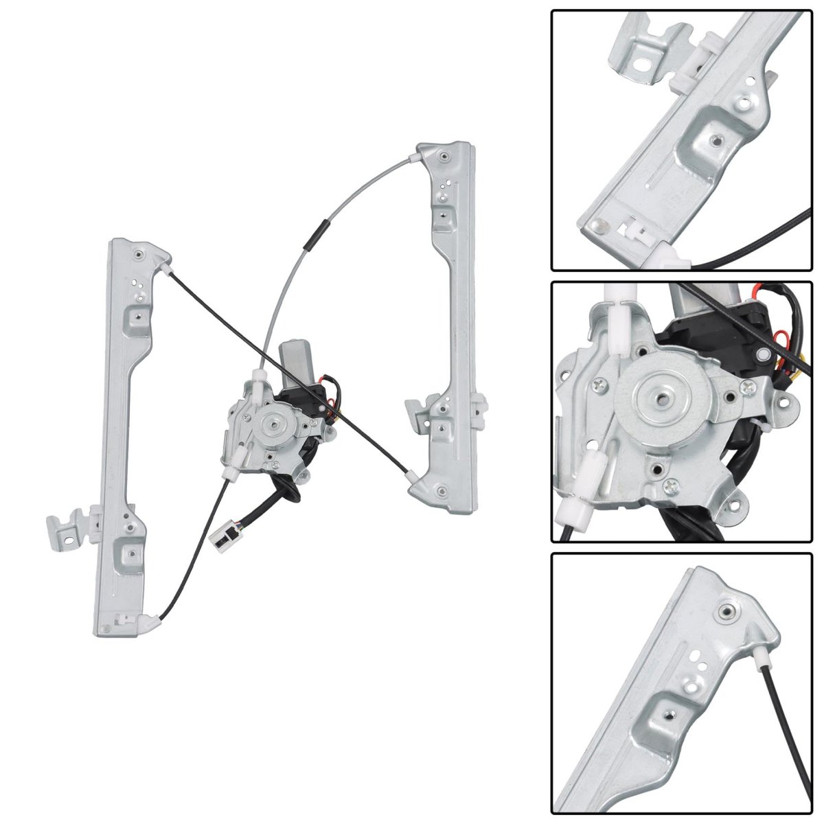 Power Window Regulator With Motor For Nissan Altima 2002 2006 Front Right Side Replacement Part Number 80720 8j000 And 740 907