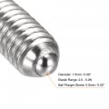 Uxcell Ball Point Set Screws M3 X 8mm 304 Stainless Steel Metric Spring Hex Socket Screw 20pcs