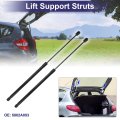 2 Pcs Rear Hatch Lift Support Struts Gas Spring No 5802a053 For Mitsubishi Colt Hatchback 2004 Black
