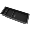 Dna Motoring Ztl-y-0073 Factory Style Center Console Organizer Tray Storage Box Replacement Black 