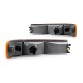 Parking Signal Light Assembly Pair For Chevy Express 1500 2500 3500 2003 To 2015 Driver And Passenger Side Gm2520188 22940755 