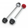 Motorcyle Crash Protection Cnc Front Rear Wheel Spindle For Triumph Speed Triple 1200 Rr Rs Red 