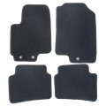 Velour Floor Mats For Hyundai Accent 2018 2019 2020 2021 2022 Custom Fit Front And Rear Black Carpet Liners Anti Slip All 