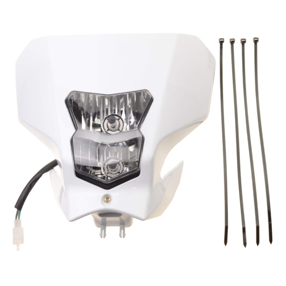 H7 12v 35w Headlight Fairing Replacement For Crf450xr Crf450l Crf450x Crf450 2019 2020 Motorcycles Dirt Bike Pit White Dual