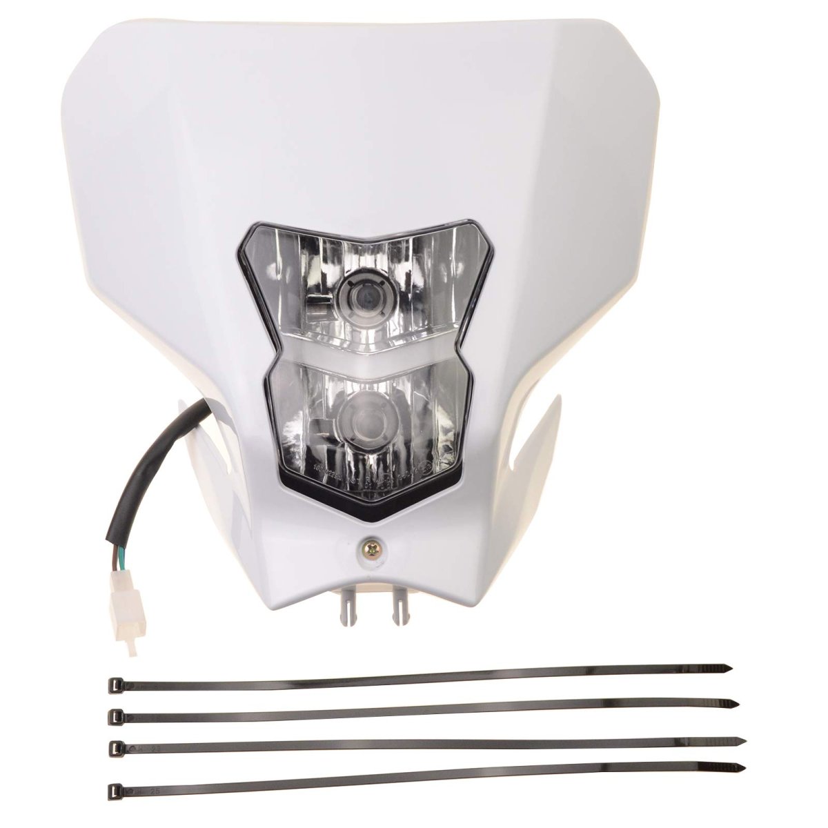 H7 12v 35w Headlight Fairing Replacement For Crf450xr Crf450l Crf450x Crf450 2019 2020 Motorcycles Dirt Bike Pit White Dual