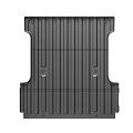 Ikon Motorsports Tpe Truck Bed Mat For 2015-2023 Ford F150 Crew Cab 5 5ft 2022-2024 F-150 Lightning Custom Fit All Weather 