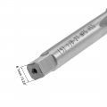 Uxcell Machine Tap 1 8-27 Nps Pipe 3 Straight Flutes High Speed Steel Screw Thread Threading Tapping Tool