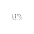 Top Street Performance Jm9103p Polished Aluminum Alternator Bracket Kit 