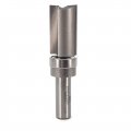 3022a Template Straight Router Bit 7 8 In Cutting Diameter 1 2 Shank 5 Length With B13 Ball Bearing Carbide Tipped Double Flute 