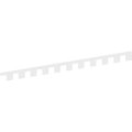 Ekena Millwork Denp06pl0212fay00 Pvc Dentil Trim White 