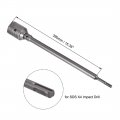 Uxcell Wall Hole Drill Bit 55mm Concrete Cement Stone Saw Cutter 390mming Depth Round Shank With Connecting Rod For Sds X4