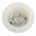 Superior Electric Ygf173 Twist Lock Flange Plug 3-pole 4-wire 30a 250v Nema L15-30p 
