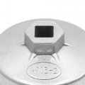 Uxcell Metal 74mm 8 Flutes Oil Filter Wrench Cap Socket Housing Remover Tool