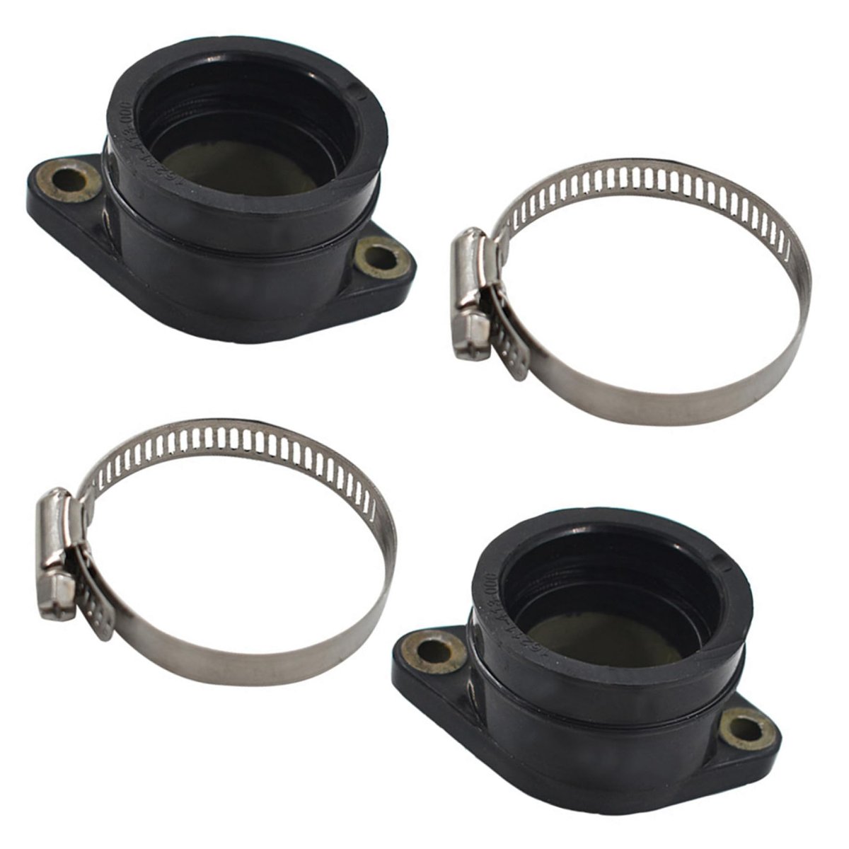 2 Pack Carburetor Intake Boot 16211-413-000 Replacement For Cb400 Cm400a Cm400c Cm400e Cm400t Cm450c 400 450