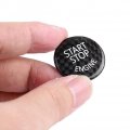 Start Button Cover Fydun Car Engine Stop Switch Trim Black Carbon Fiber Ignition Key Ring Sticker For 1 7 Series F20 F21 F22