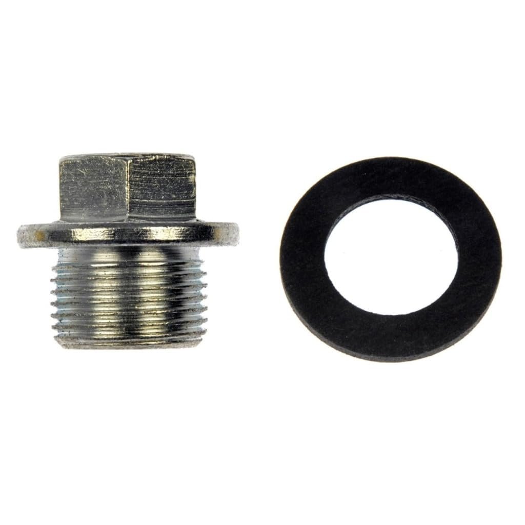 Oil Drain Plug For Gmc C8500 Topkick T7500 T6500 2007 2008 2009 Silver Steel Hex Head Fine Thread Replacement 32510