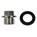 Oil Drain Plug For Gmc C8500 Topkick T7500 T6500 2007 2008 2009 Silver Steel Hex Head Fine Thread Replacement 32510