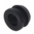 1000pcs Rubber Grommet Wiring Gasket 6mm Inner Dia Oil Resistant Armature Grommets For Cable Black Aicosineg