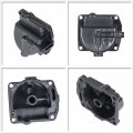 Waltyotur 4 Pcs Carburetor Float Chamber Carb Bowl With Gasket Replacement For Johnson Evinrude 90-175hp